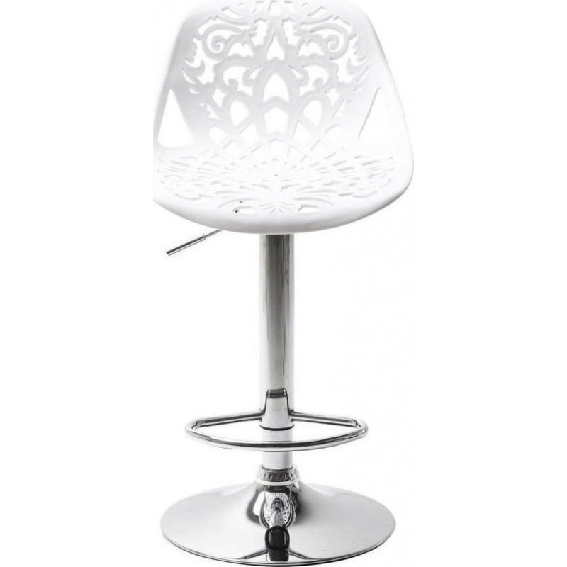 Bar Stool Ornament White